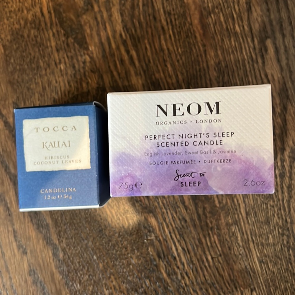 Tocca Kauai Neom Organics Candle mini set